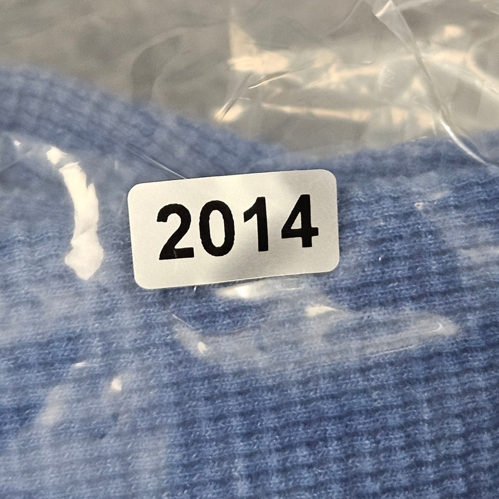 Duluth Trading‎ Co Henley Shirt 3XL Blue Waffle Knit Long Sleeve Workwear Layer - Picture 6 of 6